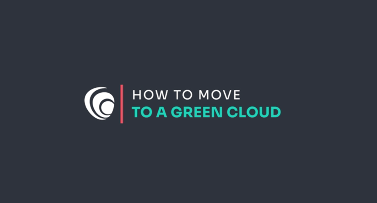 How to move to a green cloud