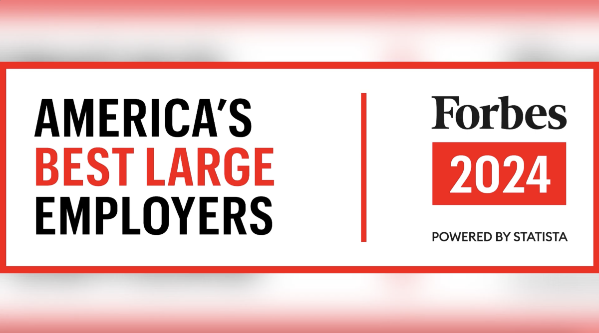 Forbes America’s Best Large Employers 2024 logo