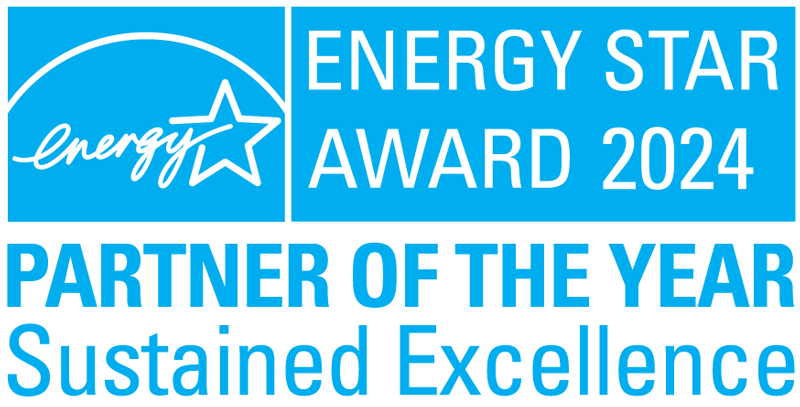 'ENERGY STAR AWARD 2024 Partner of the Year Sustained Excellence' logo