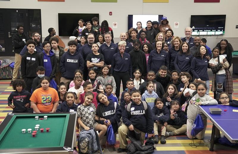 Boys and Girls Club STEM event group photo
