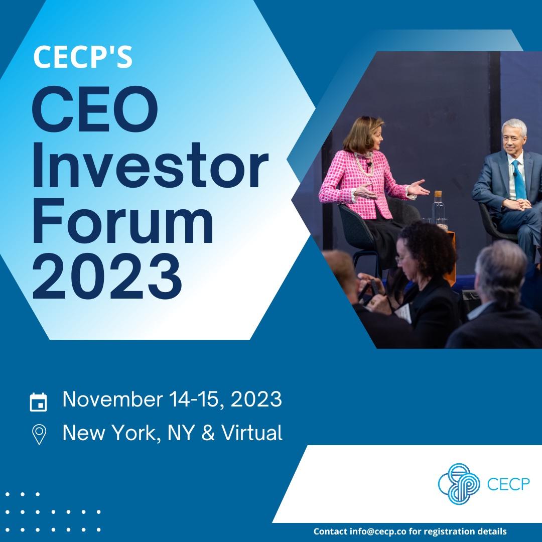 CECP CEO Investor Forum