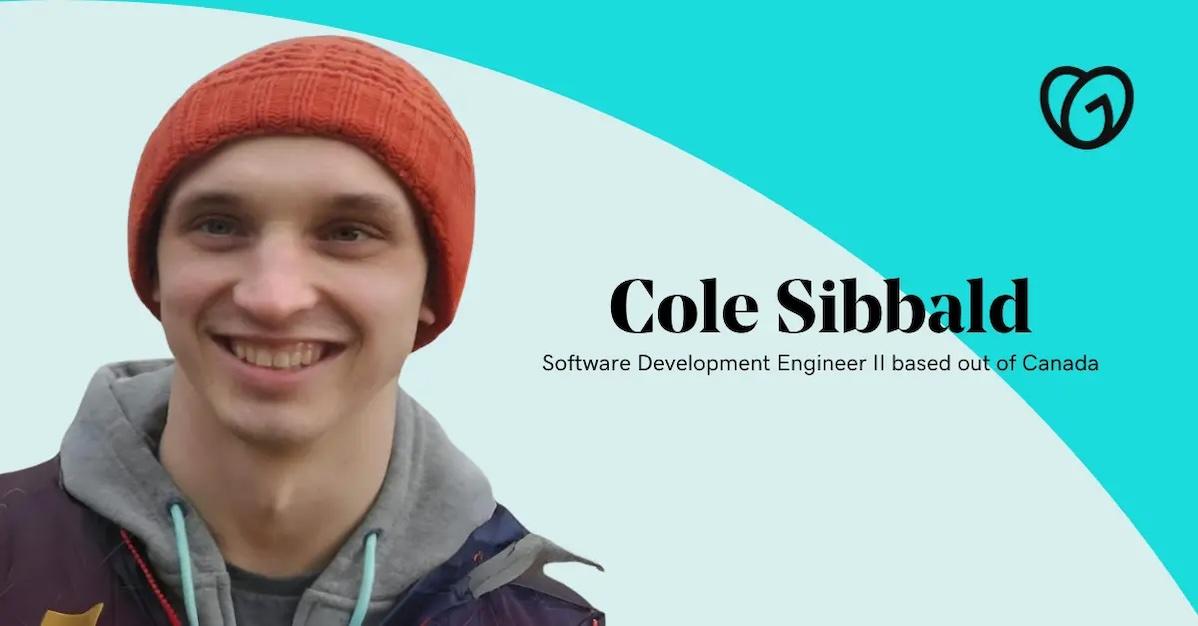 Cole Sibbald, GoDaddy Software Engineer.