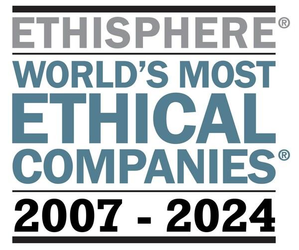 Ethisphere World's Most Ethical Companies 2007 - 2024.