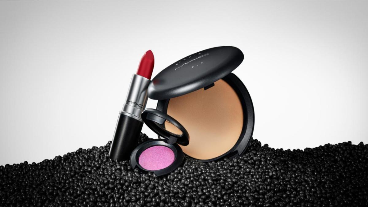 Lipstick and powder