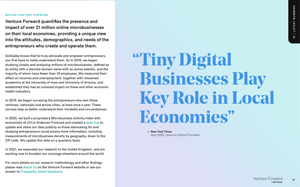 "Tiny Digital Businesses Play Key Role in Local Economies"