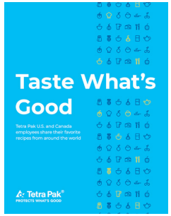 "Taste what's good" title page.