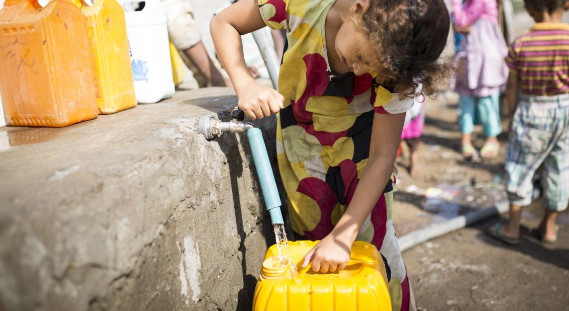 In Yemen, where years of conflict has left millions in need of aid, access to clean water, safe sanitation, and adequate health services is severely limited./ Photo by Florian Seriex