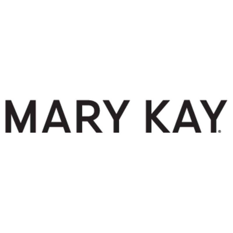 "Mary Kay" in black text on a white background