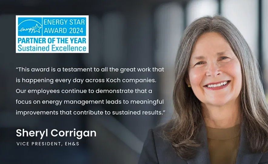 Koch Industries Recognized As 2024 ENERGY STAR Partner of the Year