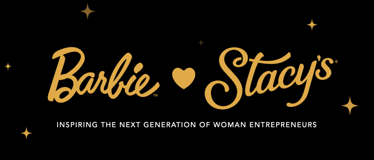 Making Herstory: Stacy's® Pita Chips Teams Up With Barbie® To Champion  Women Entrepreneurs