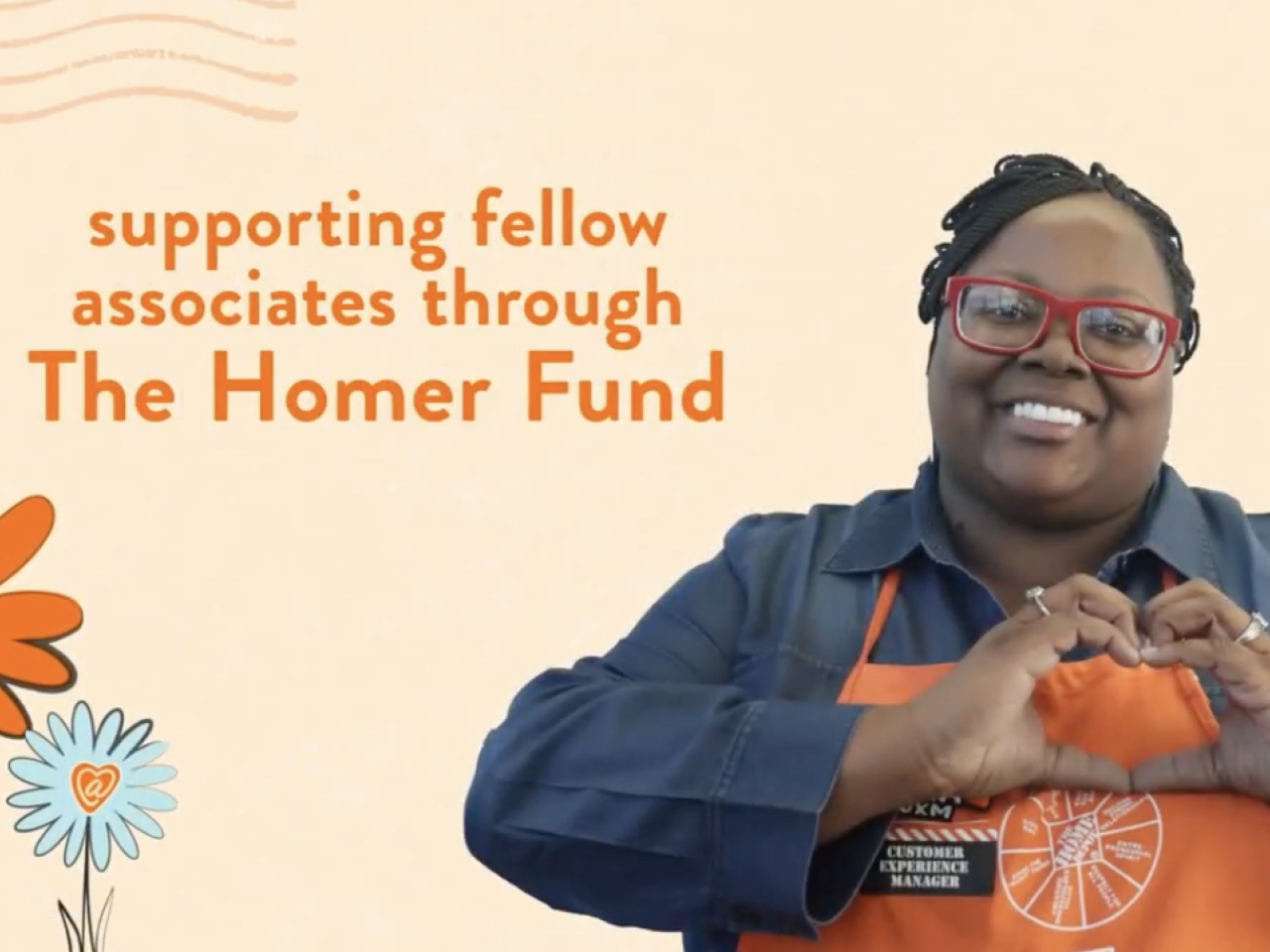 Supporting fellow associates through The Homer Fund.