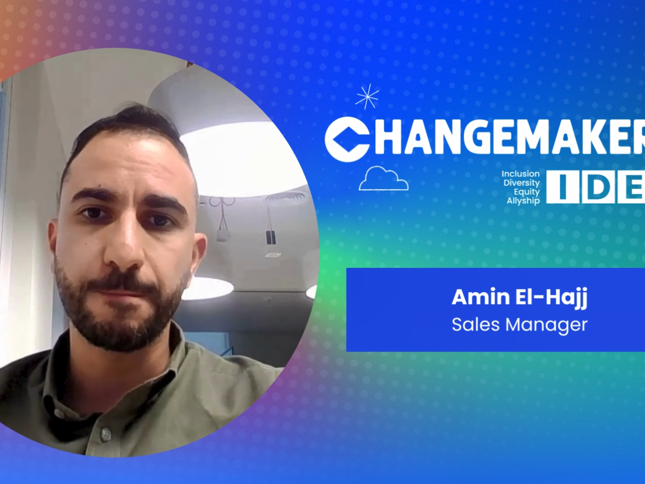 Amin El-Hajj and "Changemakers IDEA"