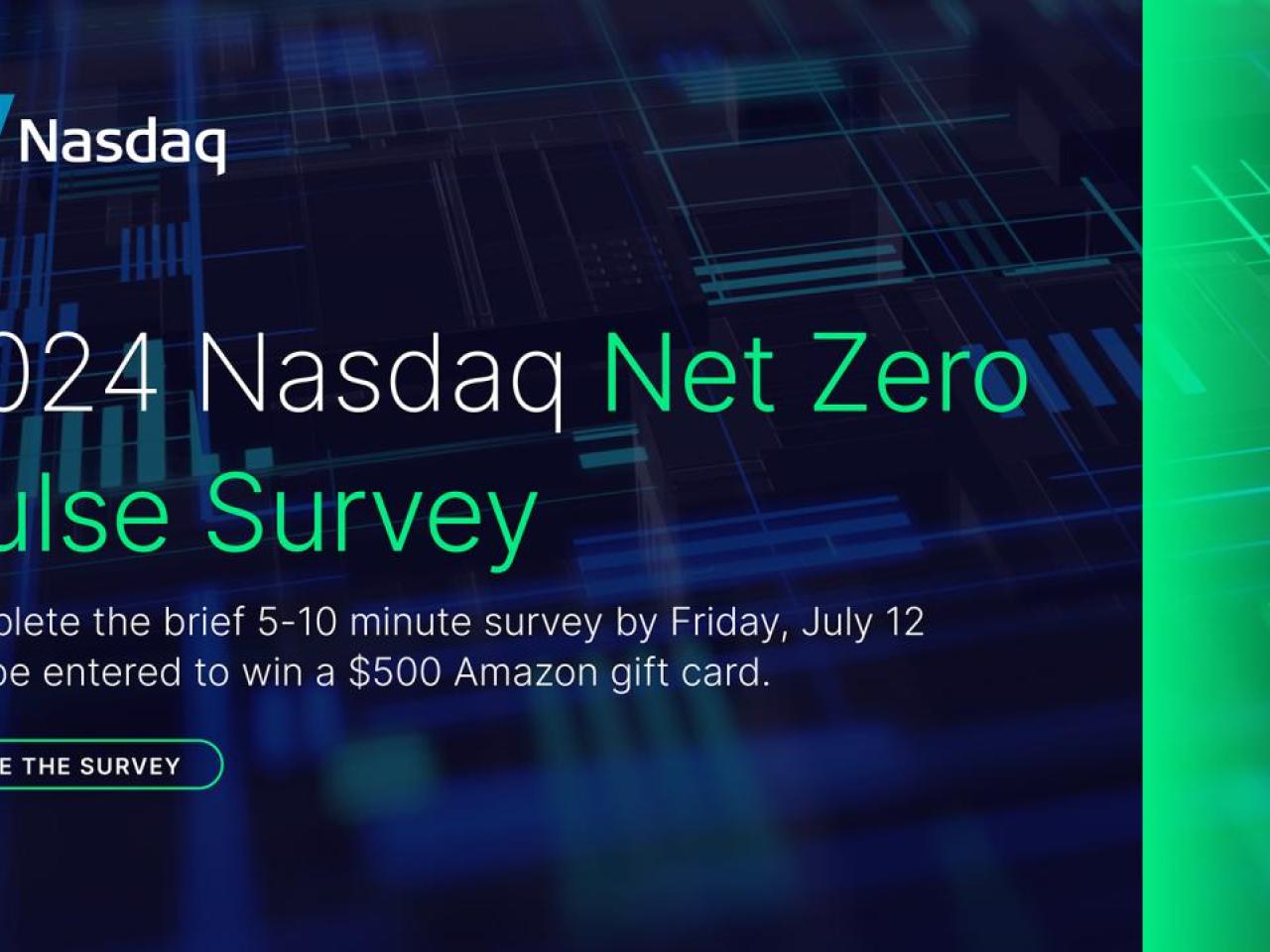 2024 Nasdaq Net Zero Pulse Survey