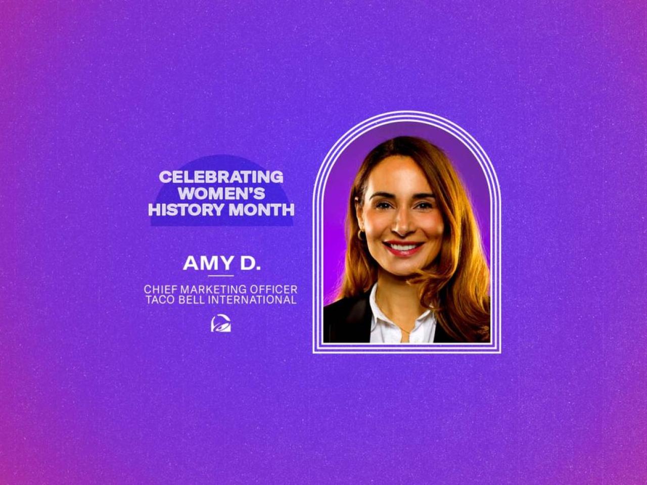 Amy D. "Celebrating women's history month".