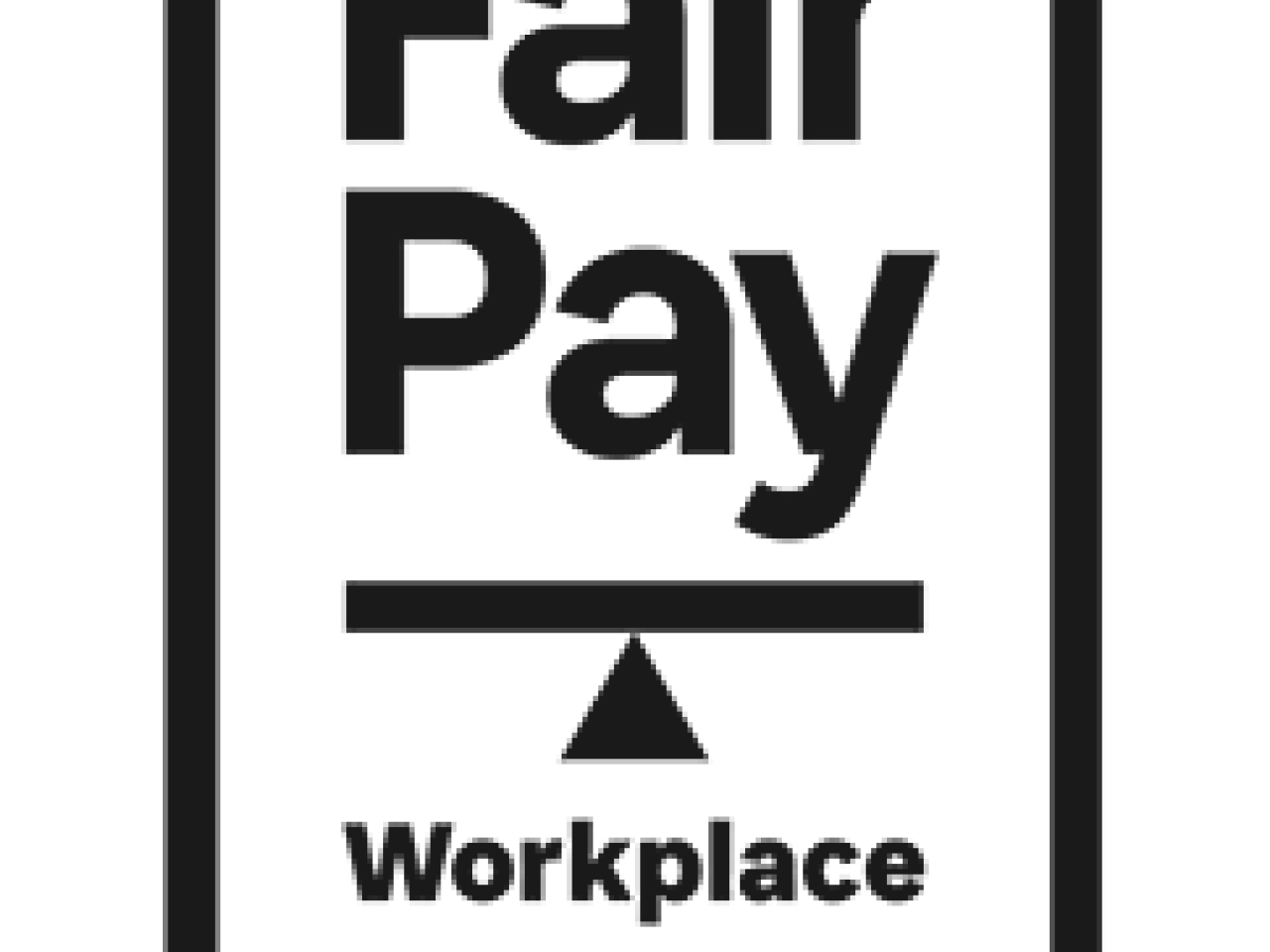 "Fair Pay Workplace" logo
