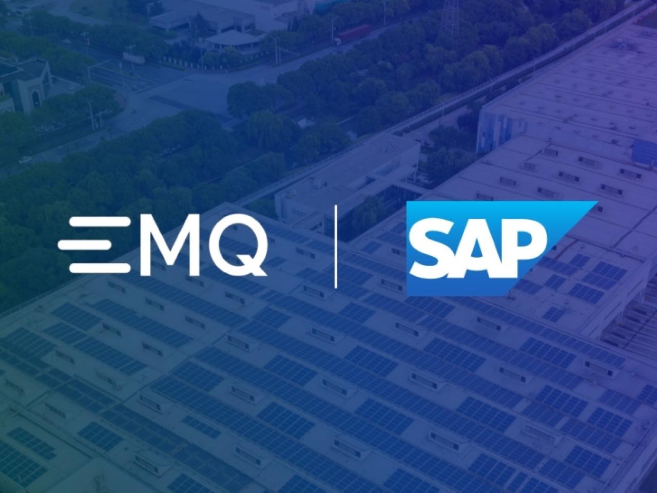 Logos for EMQ and SAP