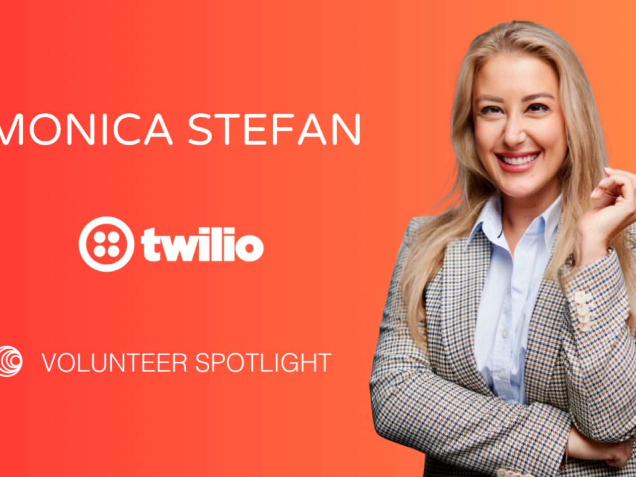 Monica Stefan and Twilio Blog