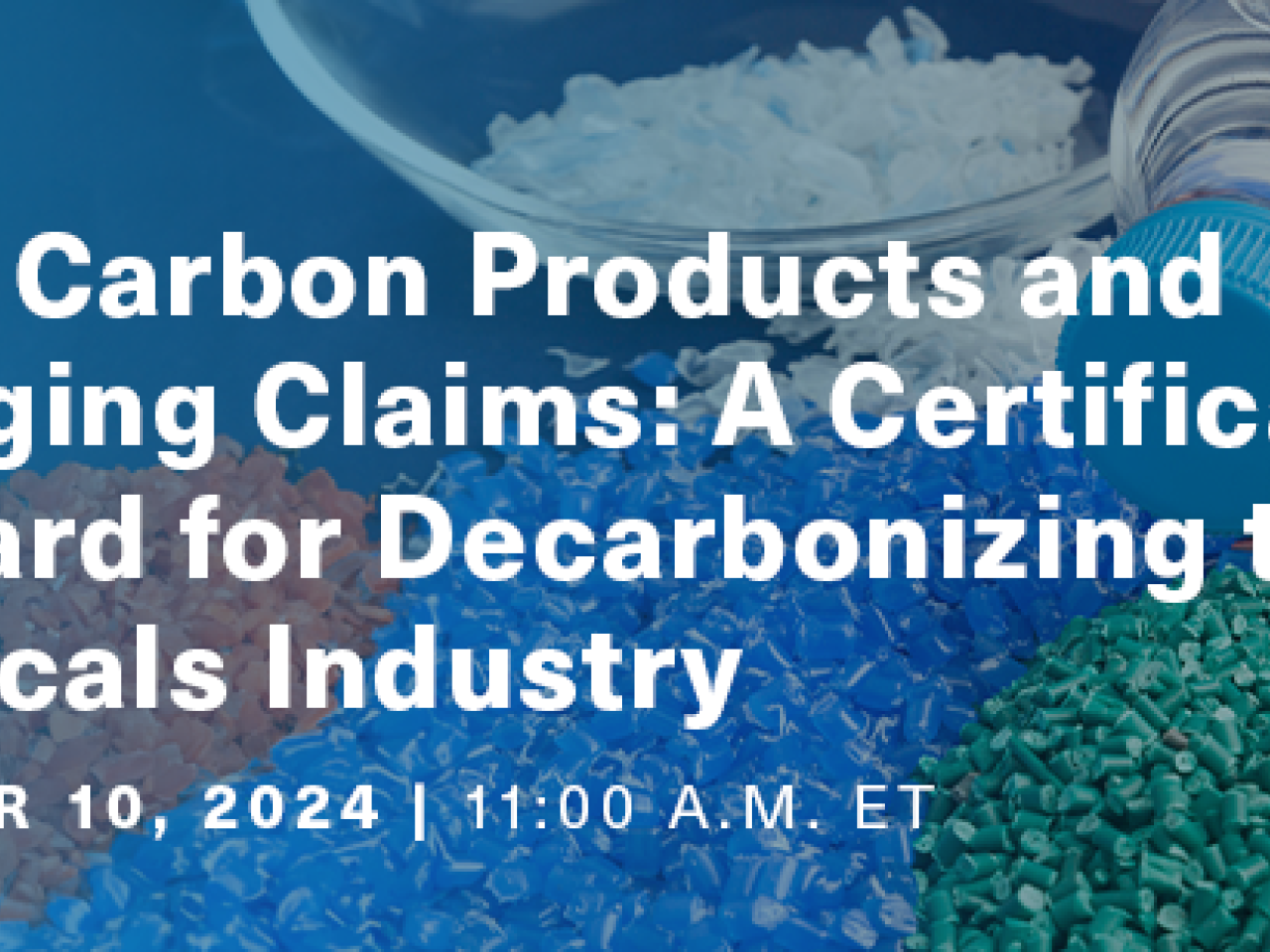 SCS Standards Lower Carbon Products and Packaging Claims Webinar Header Image