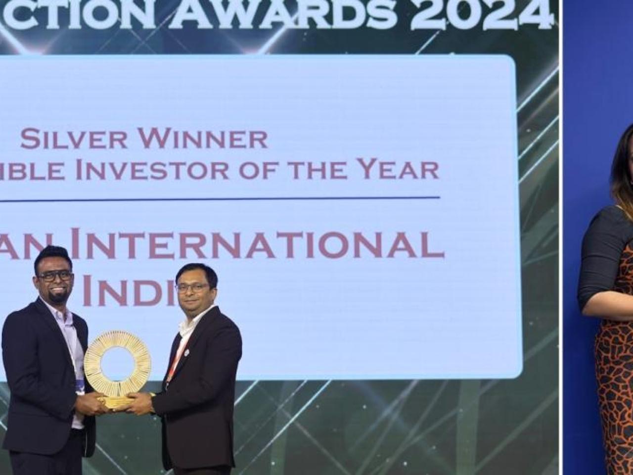 HARMAN International India, Silver Winner, Responsible Investor of the year.