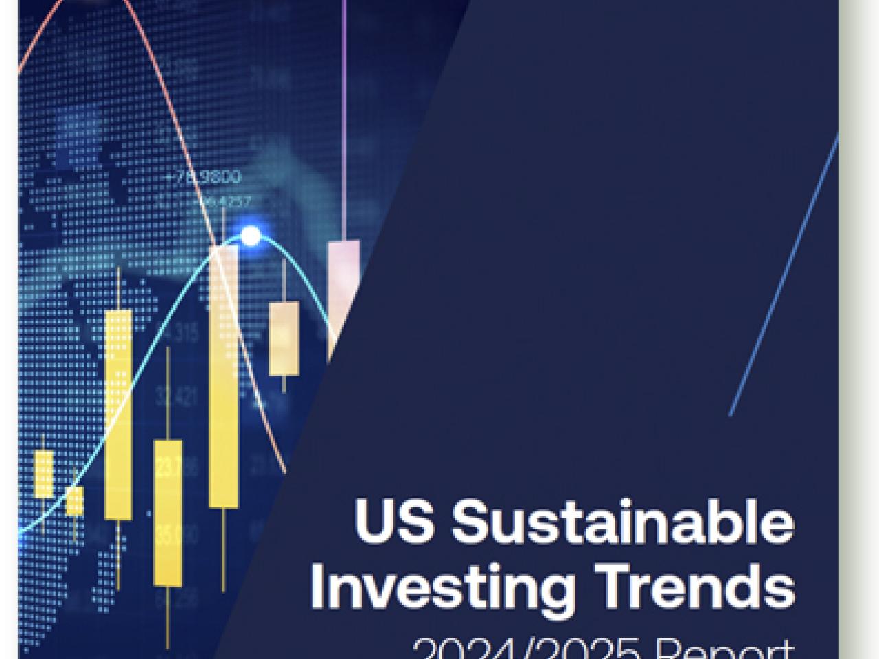 cover of 24/25 Trends Report from US SIF