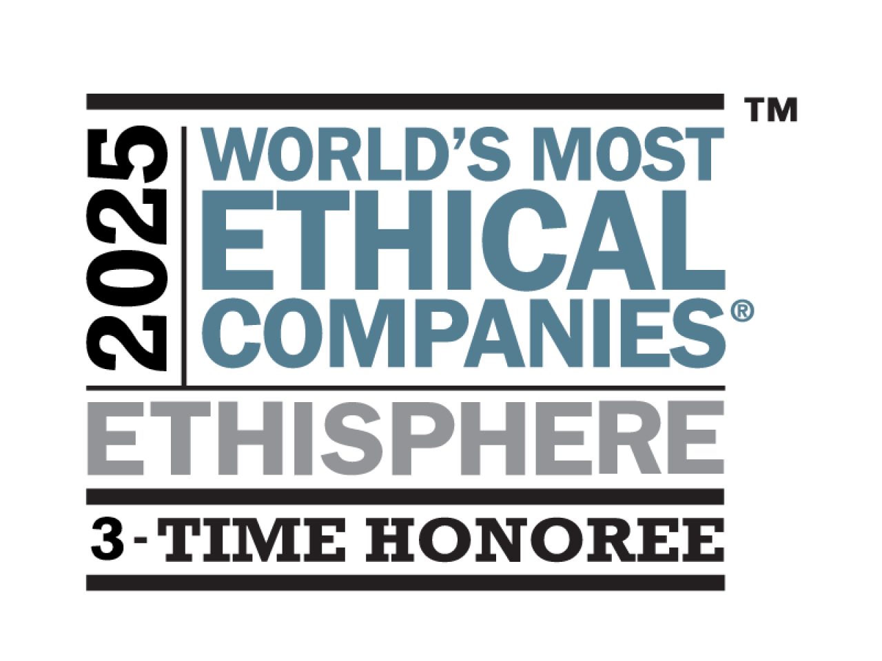 2025 Ethisphere World's Most Ethical Companies logo