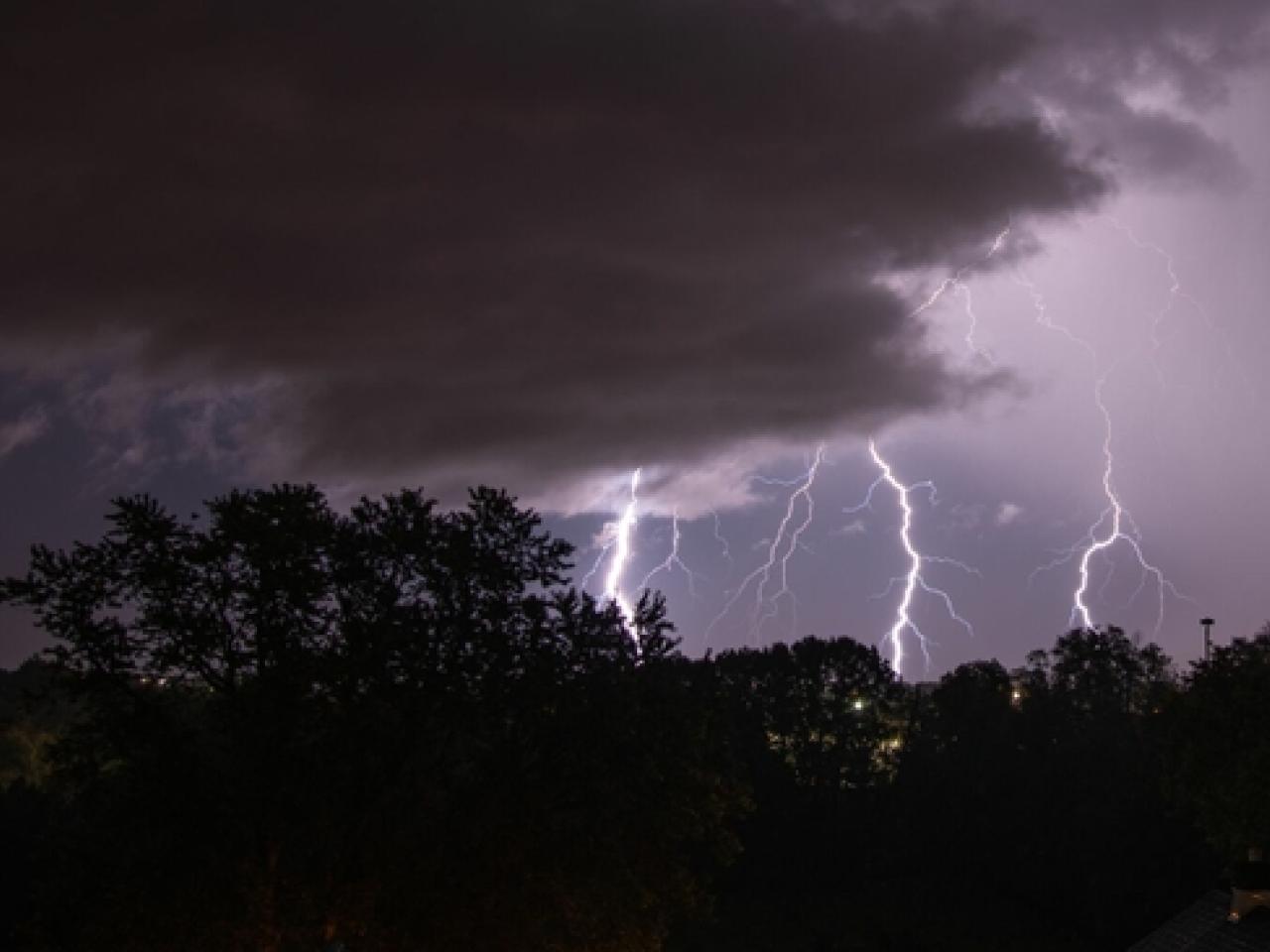 lightning storm