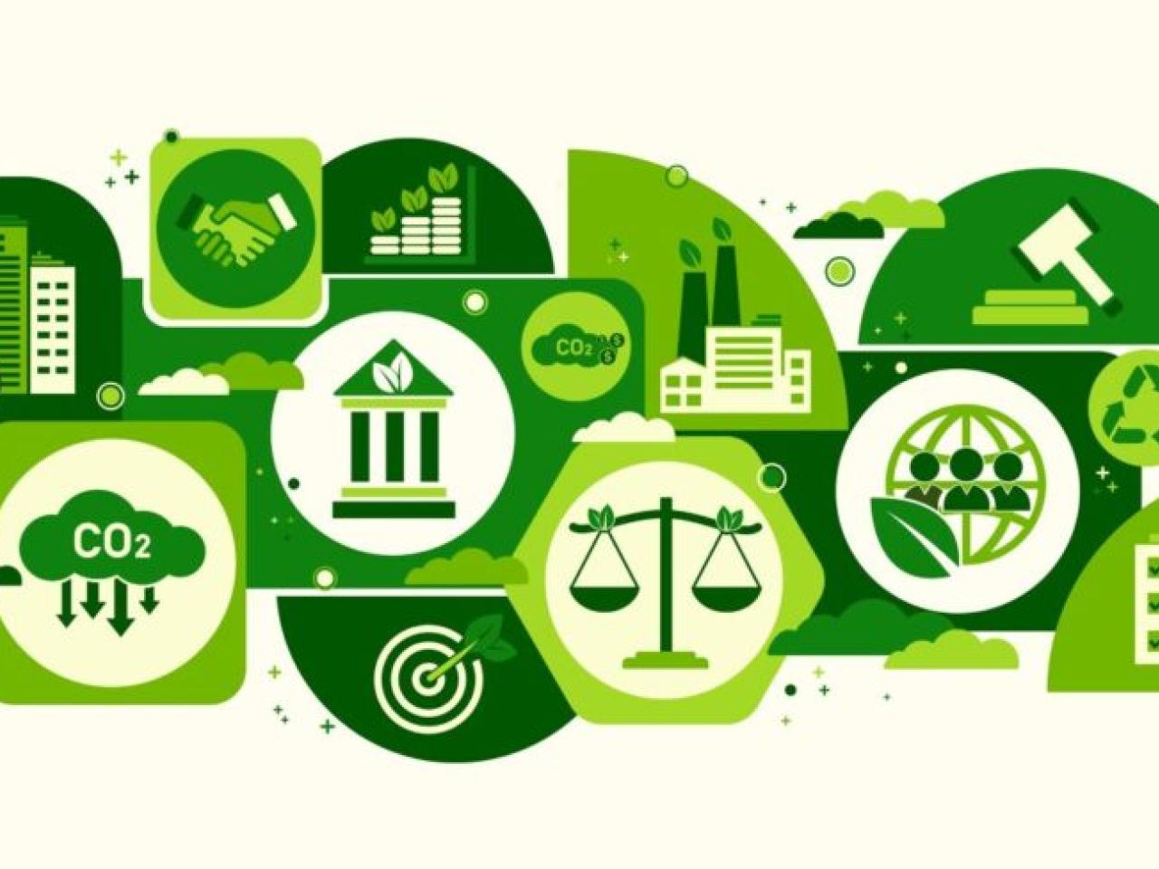  Sustainability Product-Related Regulations graphic showing environmental symbols.