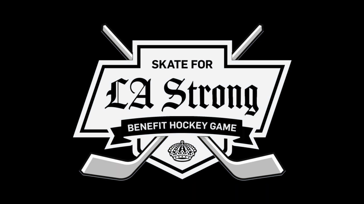 LA Kings Skate for LA Strong Benefit Hockey Game