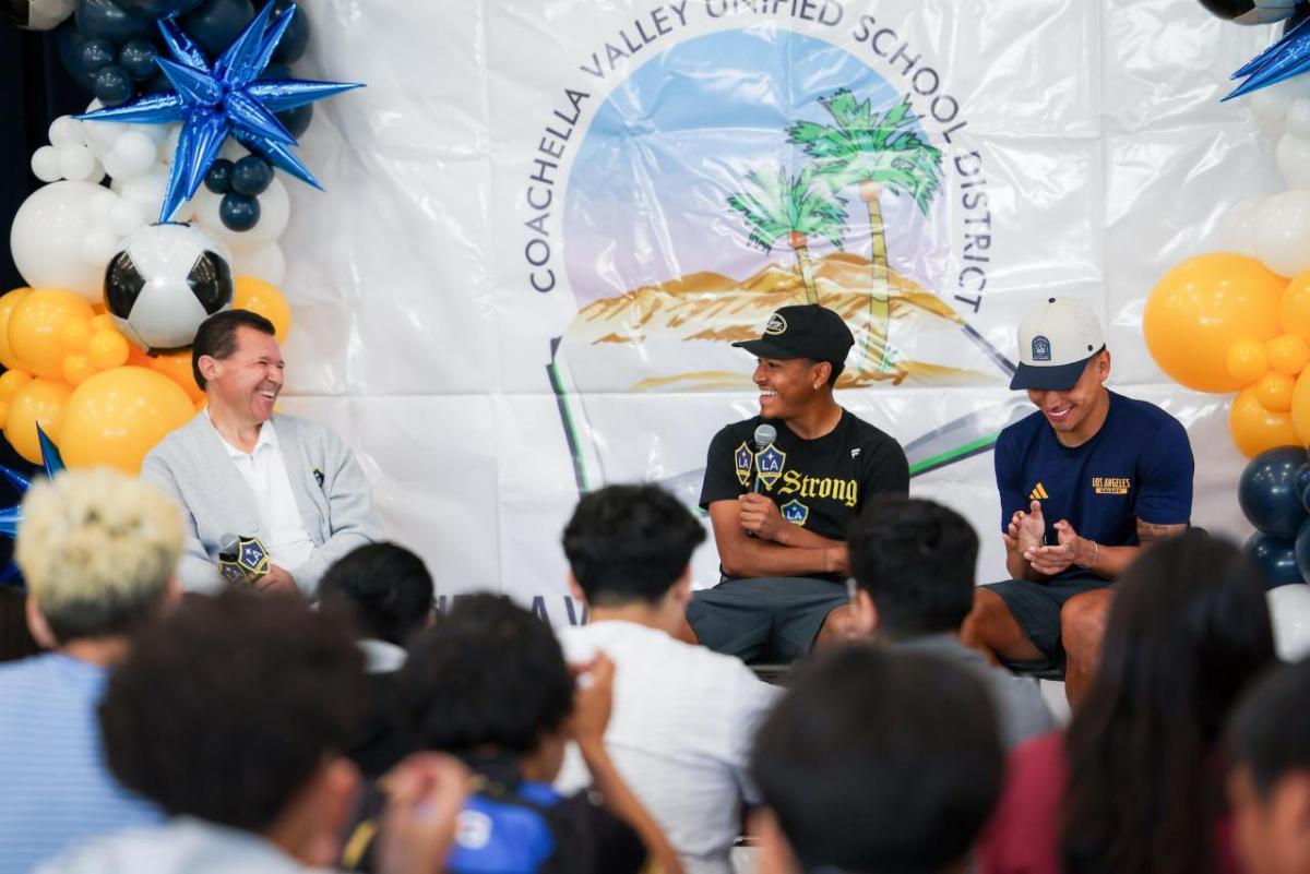 Cerrillo and Cuevas participated in a heartfelt conversation with LA Galaxy broadcaster, Joe Tutino.