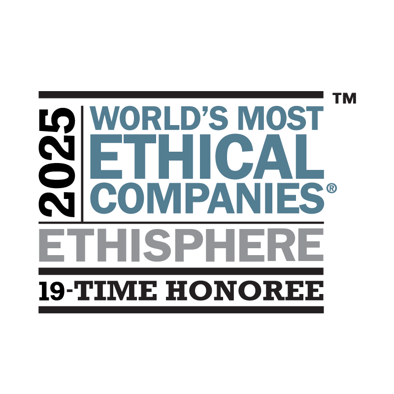 2025 World's Most Ethical Companies - Ethisphere - 19-time Honoree