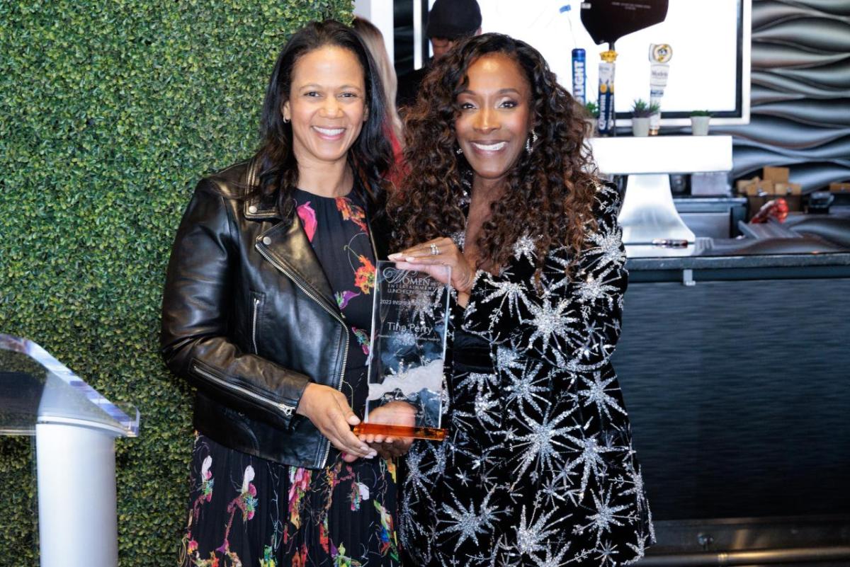 Tina Perry, President of OWN: Oprah Winfrey Network, was honored as a “Inspiration Award” recipient.