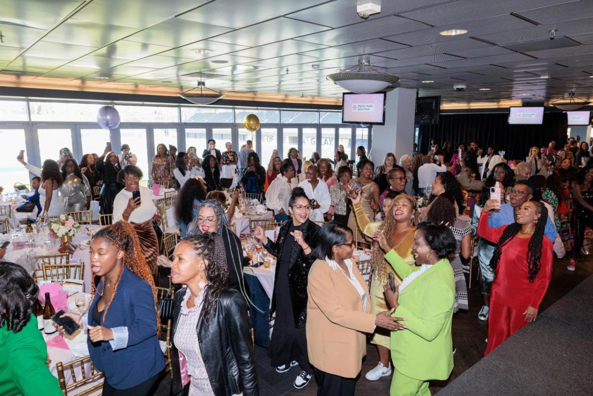 Attendees at the 10th annual Women in Entertainment Luncheon had the chance to network at the event.
