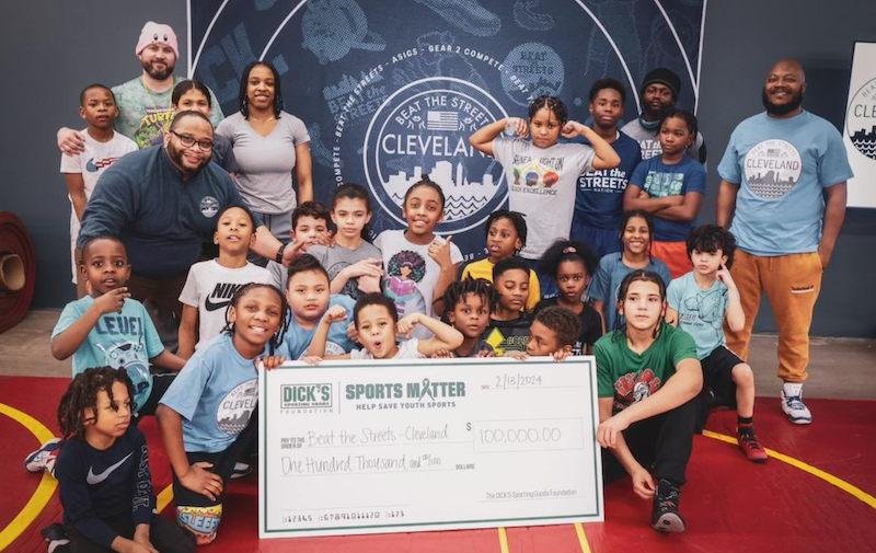 Beat the Streets Cleveland receiving $100,000 Sports Matter Grant.