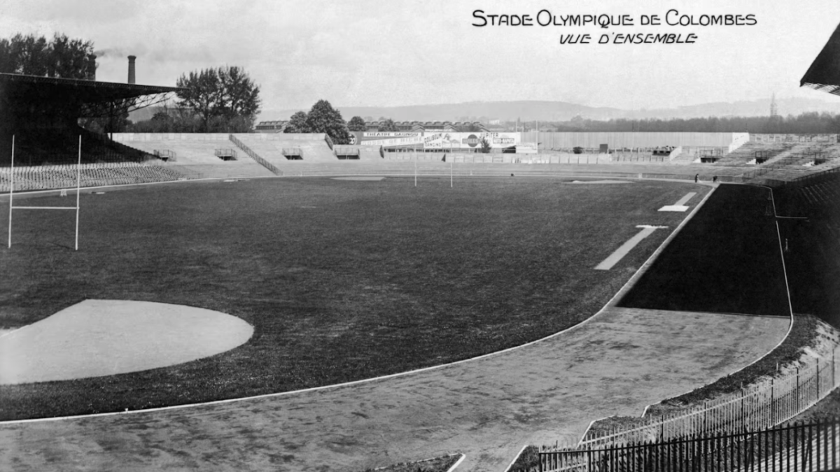 An Olympic stadium in 1924