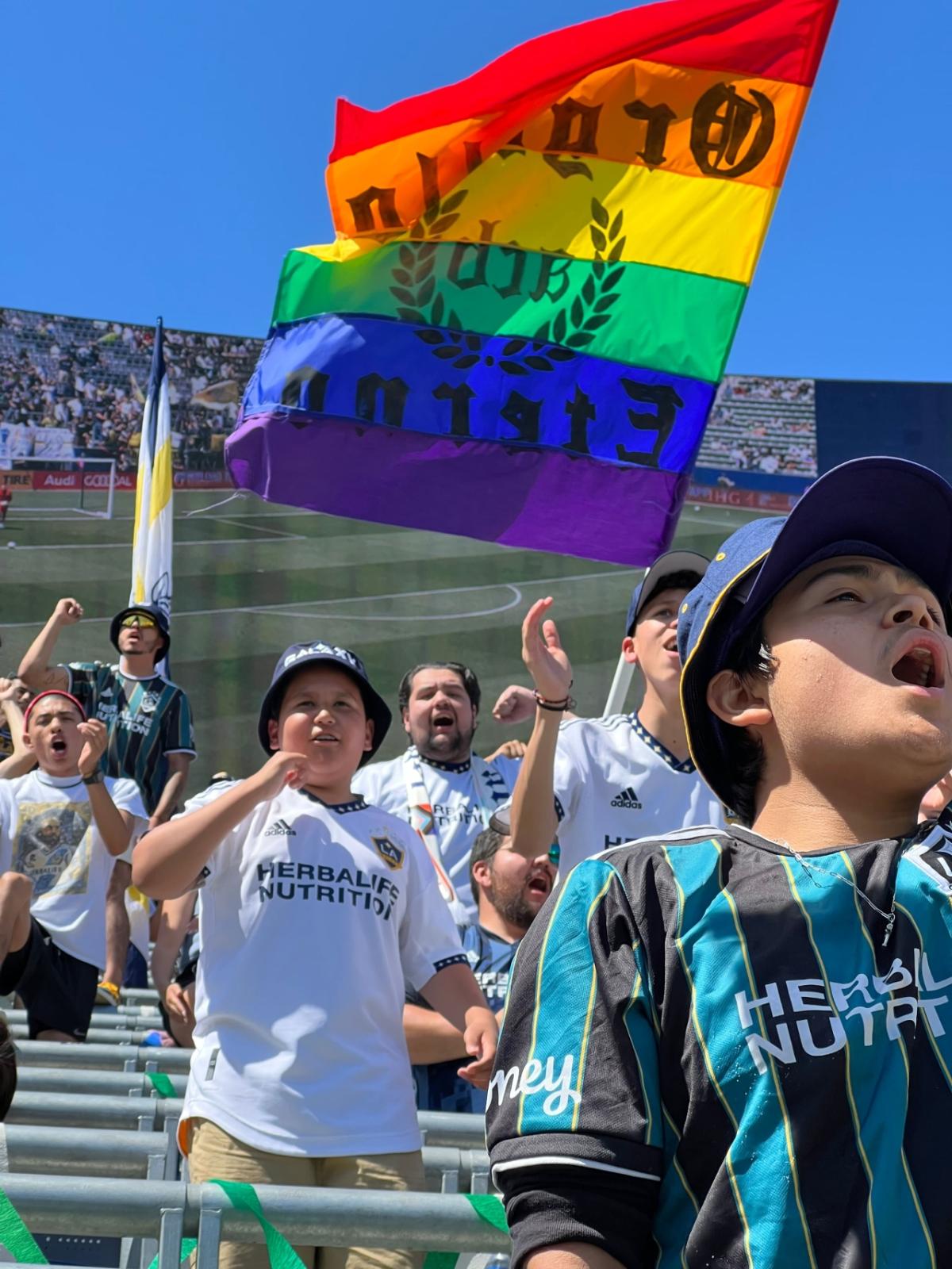 LA Galaxy Hosted Pride Night With a Home Match
