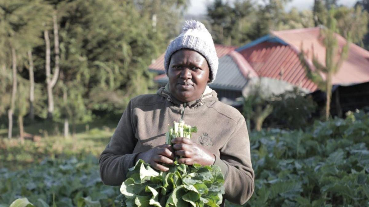 Many smallholder farmers like Grace live at or below the poverty line.