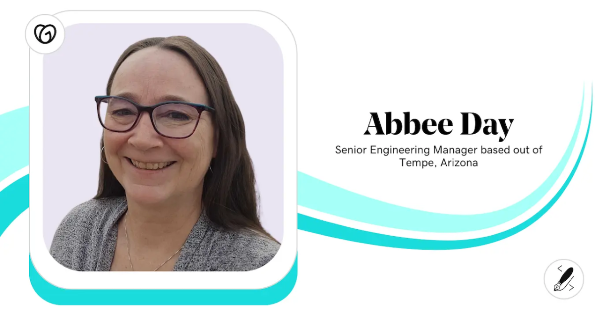 Abbee Day, Senior Engineering Manager, GoDaddy.