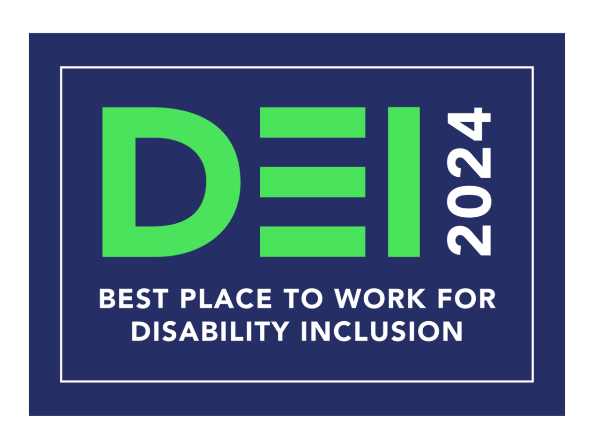 DEI 2024: Best Place to Work for Disability Inclusion.