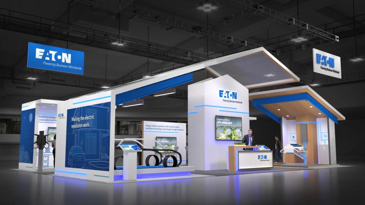 EATON booth at CES 2025