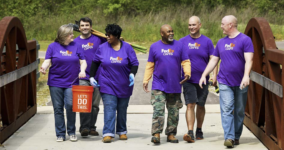 FedEx Cares Volunteers