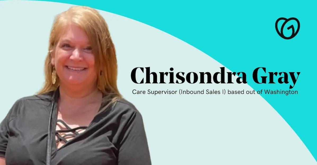 Chrisondra Gray, Care Supervisor, GoDaddy.