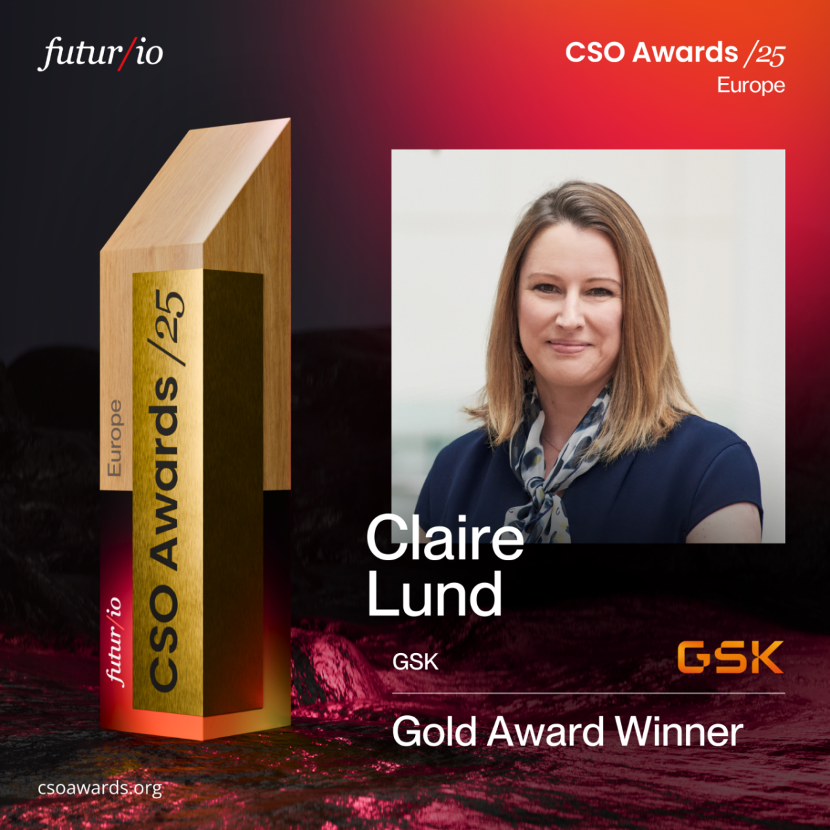 CSO Awards Claire Lund