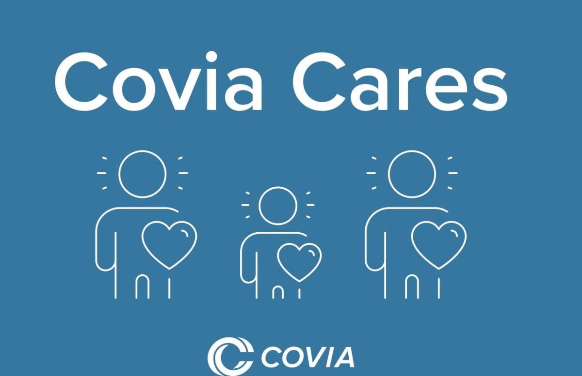 Covia Cares logo