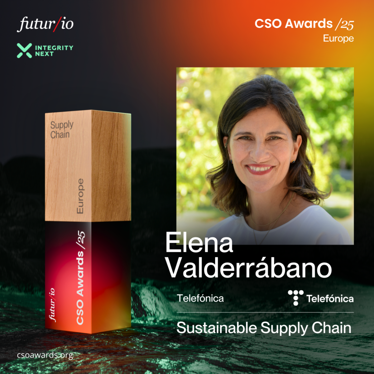 CSO Awards Elena Valderrabano