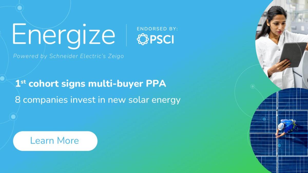 "1st cohort signs multi-buyer PPA 8 companies invest in new solar energy"