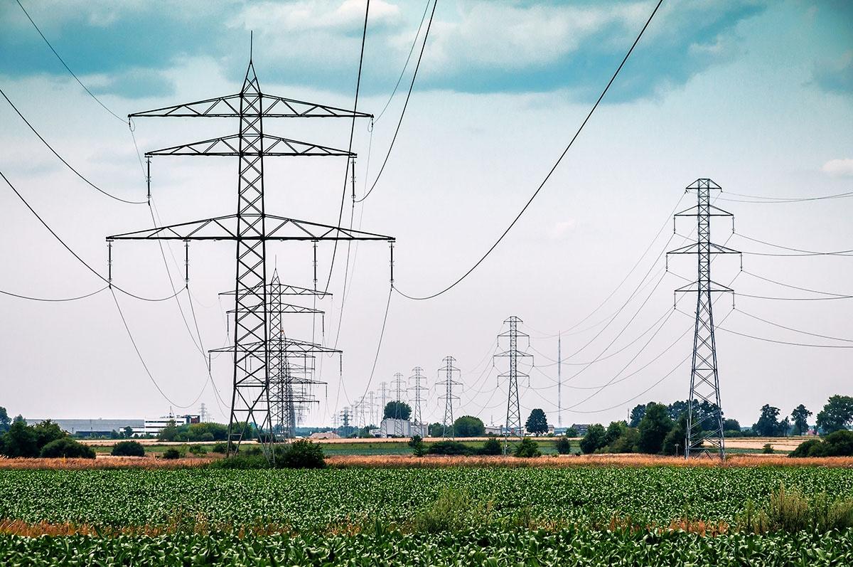 Power tension lines.