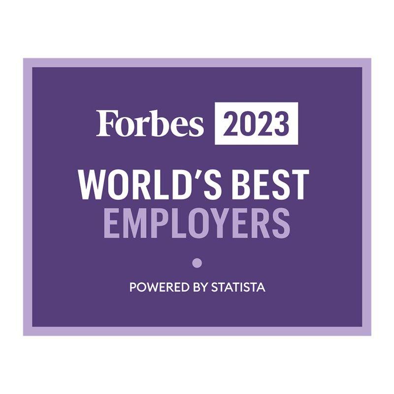"Forbes 2023 World's Best Employers"