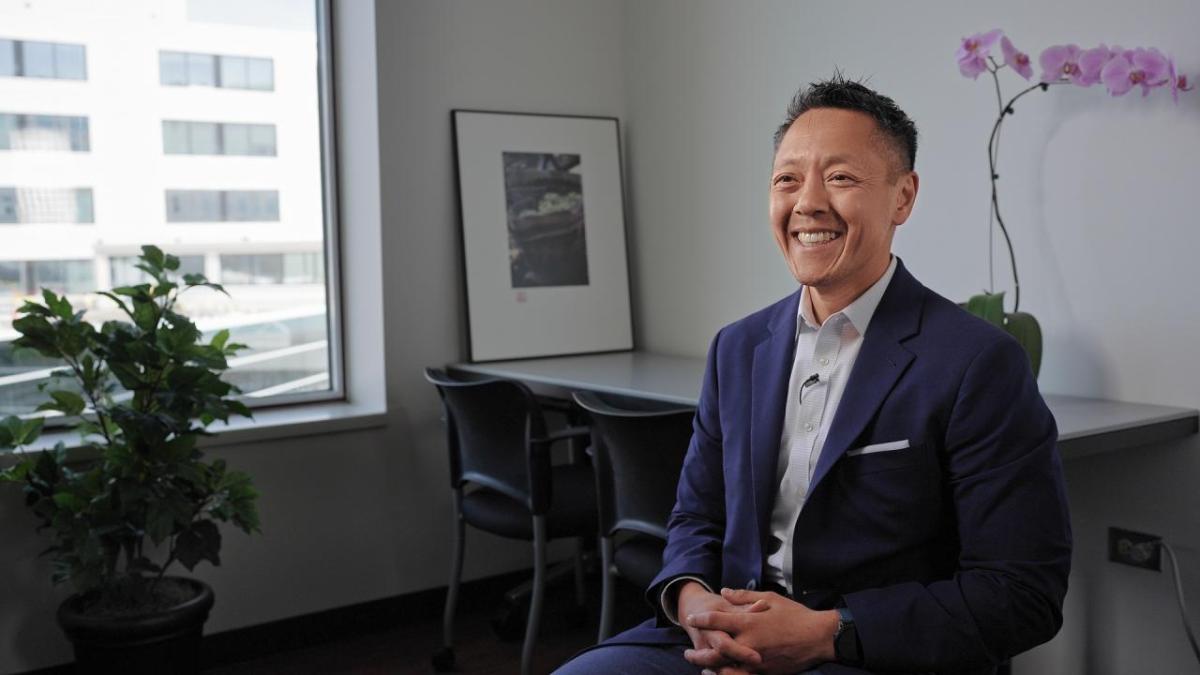 Image of Frank Chan in an office setting