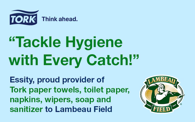 Tork: Tackle hygiene with every catch.