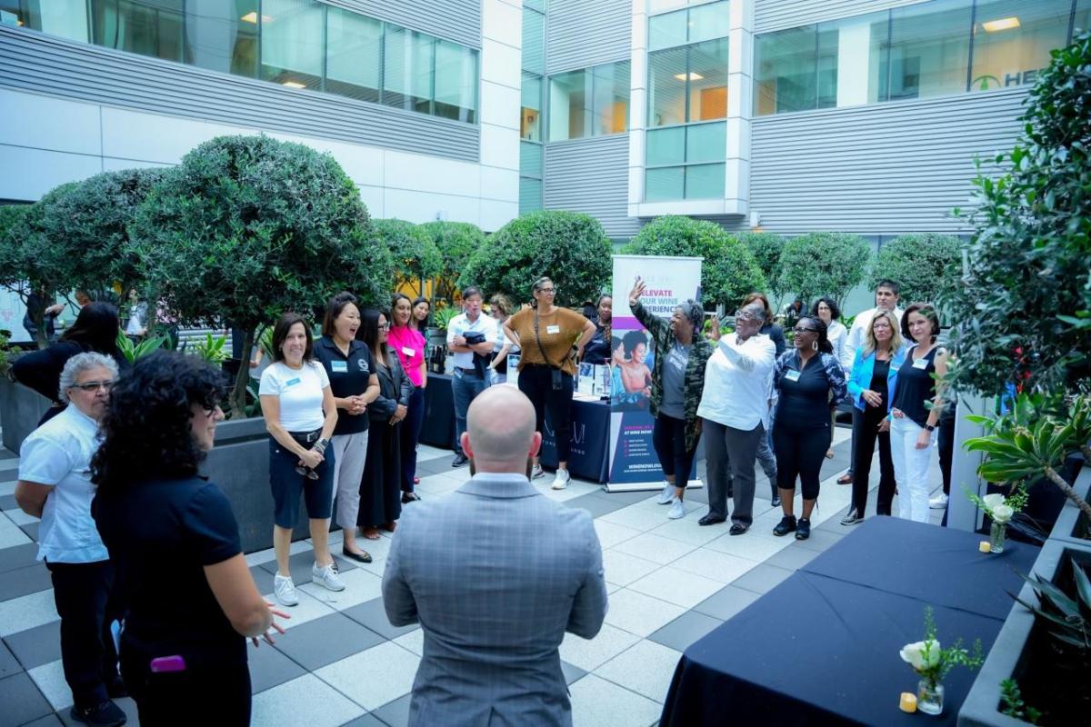 AEG hosted a game night at L.A. LIVE that brought together more than 60 women and minority-owned businesses for a chance to secure procurement opportunities.